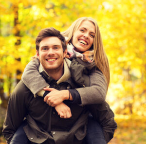 happy couple avoiding testosterone supplements